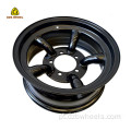 Rodas de aço 17x7 aros de roda de aço preto offroad